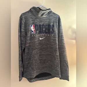 Pacers Nike Basketball Gray Hoodie